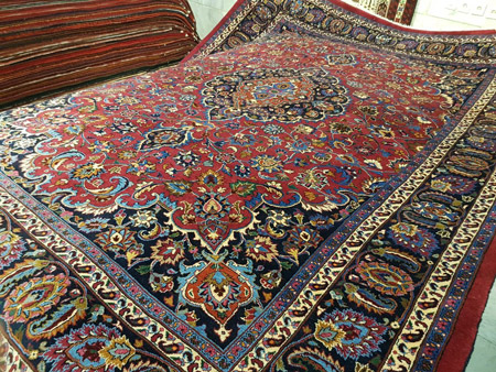 فرش مشهد, مزایای فرش مشهد, تاریخچه فرش مشهد