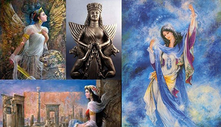 الهه آناهیتا در دوران هخامنشی, الهه های ایران باستان, اَردَویسور آناهیتا