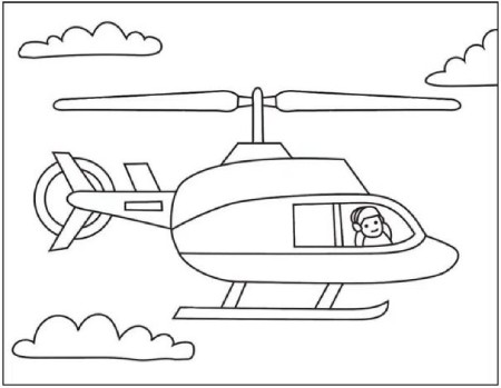 نحوه نقاشی هلیکوپتر
