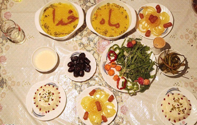 غذاهای مخصوص ماه رمضان, رژیم غذایی در ماه رمضان