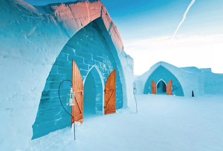 بهترین هتل های یخی جهان, هتل های یخی, هتل یخی سوئد